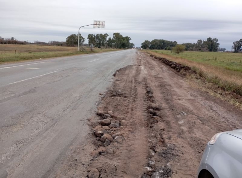 Ruta 3: Vialidad Nacional neg el mal estado